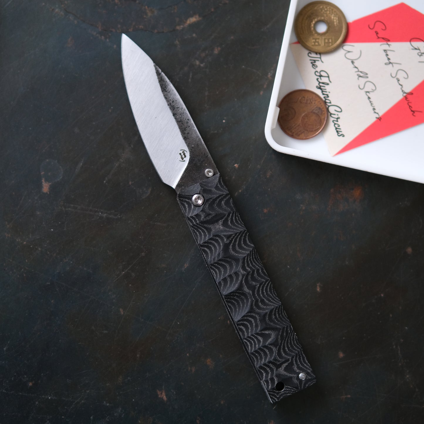 YOBO • COUTEAU PLIANT NOIR