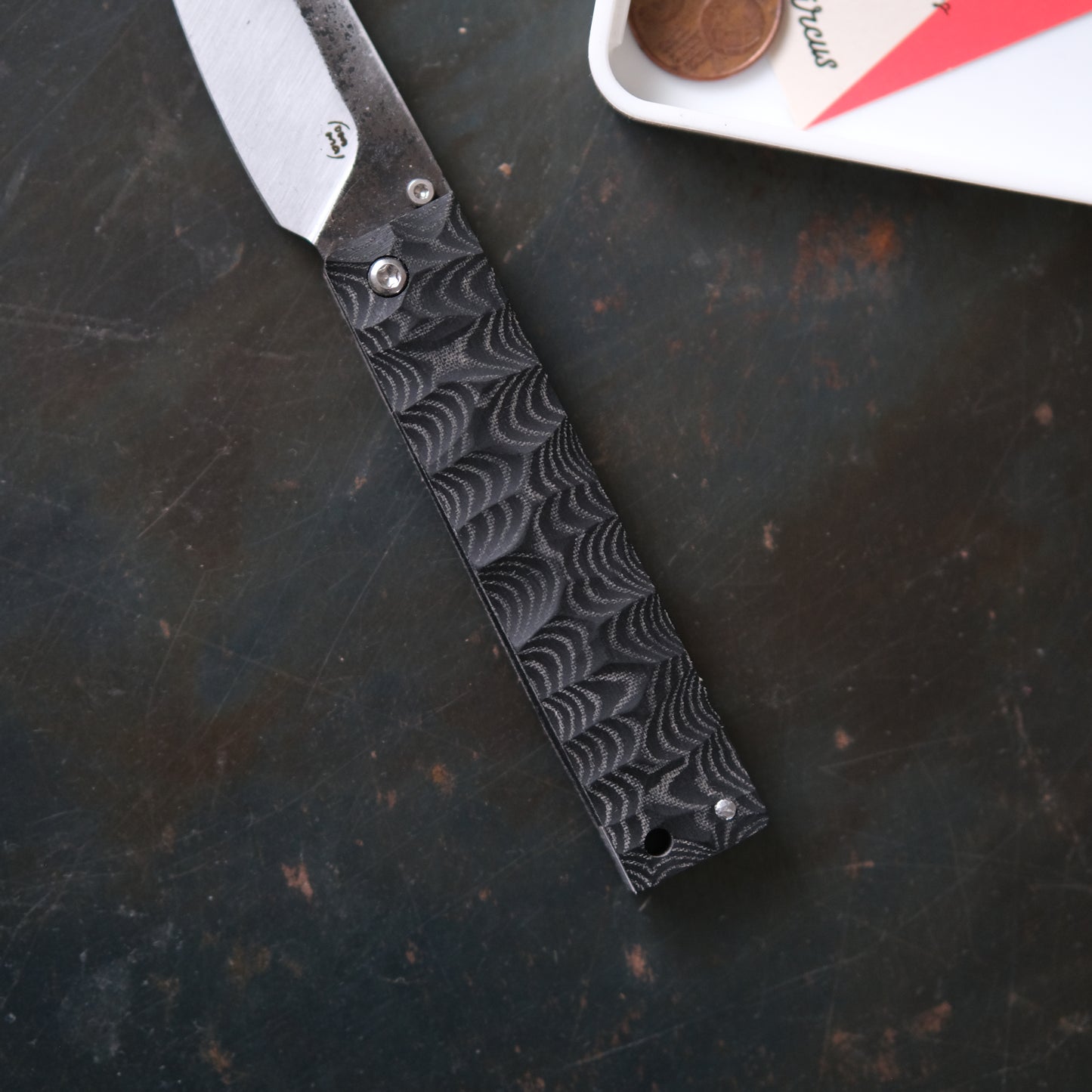 YOBO • COUTEAU PLIANT NOIR