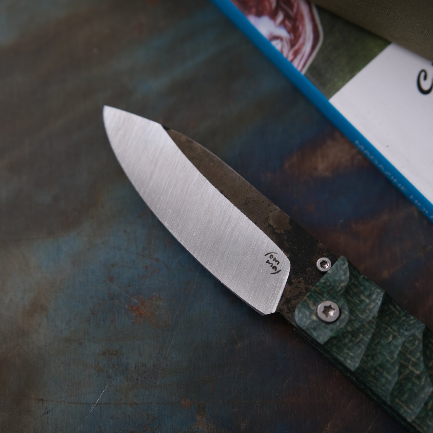 YOBO • COUTEAU PLIANT VERT