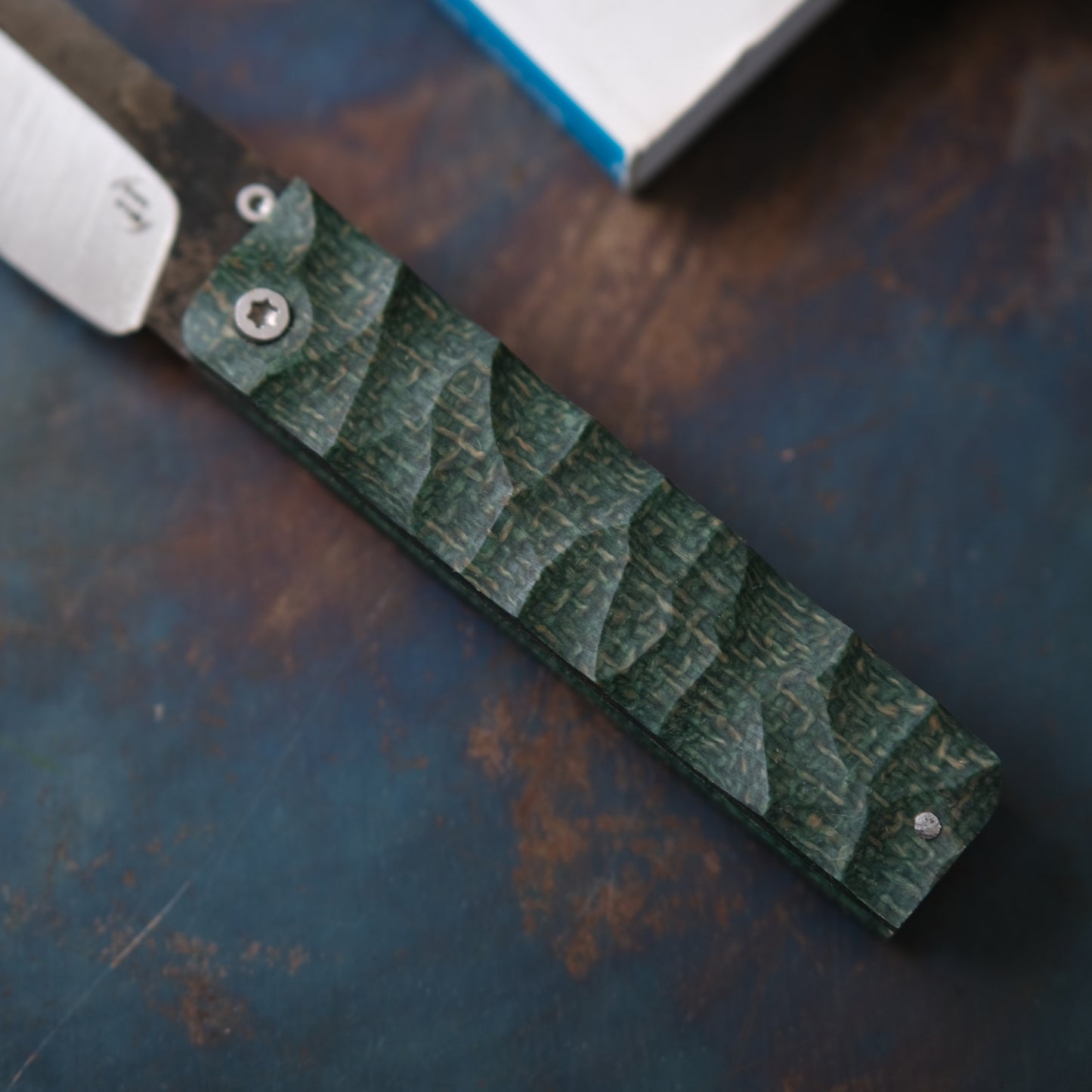 YOBO • COUTEAU PLIANT VERT
