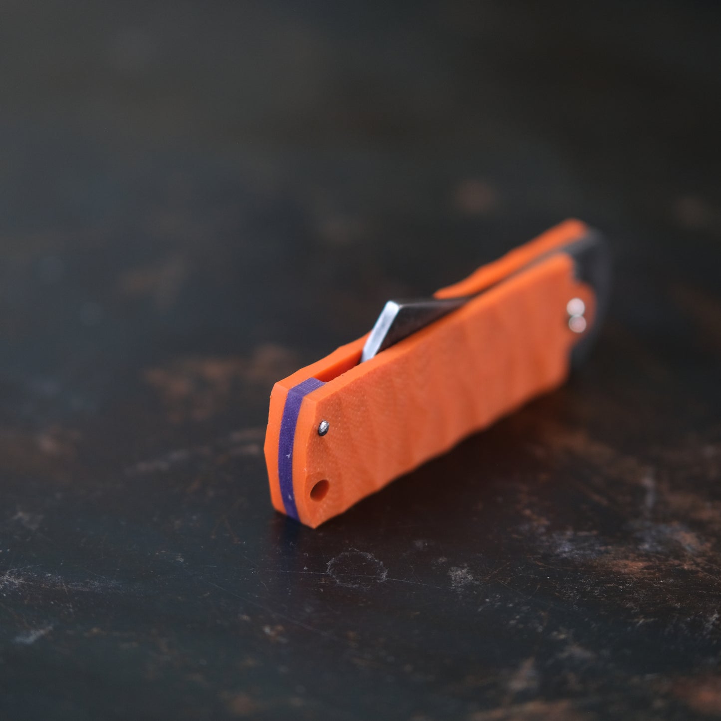 CHINGU • COUTEAU DE POCHE ORANGE