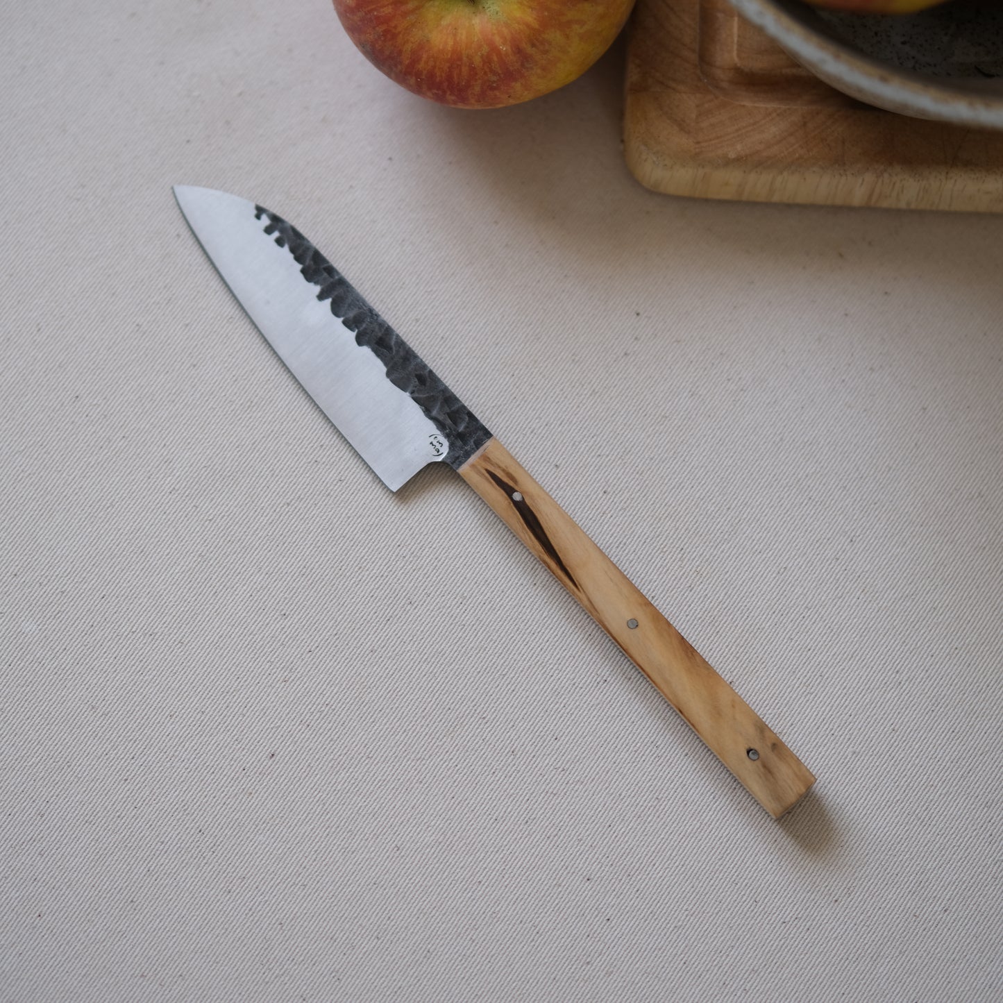 NALMADA MINI • COUTEAU D'OFFICE MARRONNIER ÉCHAUFFÉ