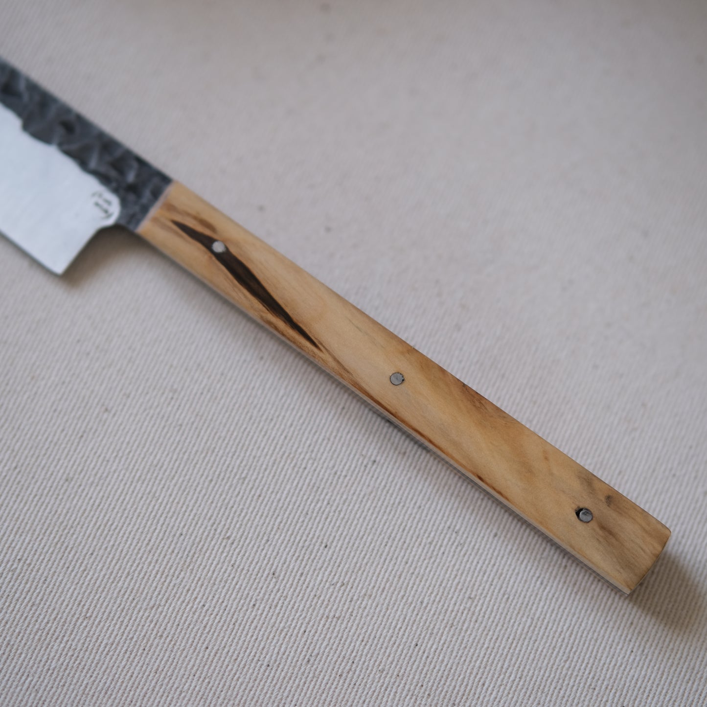 NALMADA MINI • COUTEAU D'OFFICE MARRONNIER ÉCHAUFFÉ