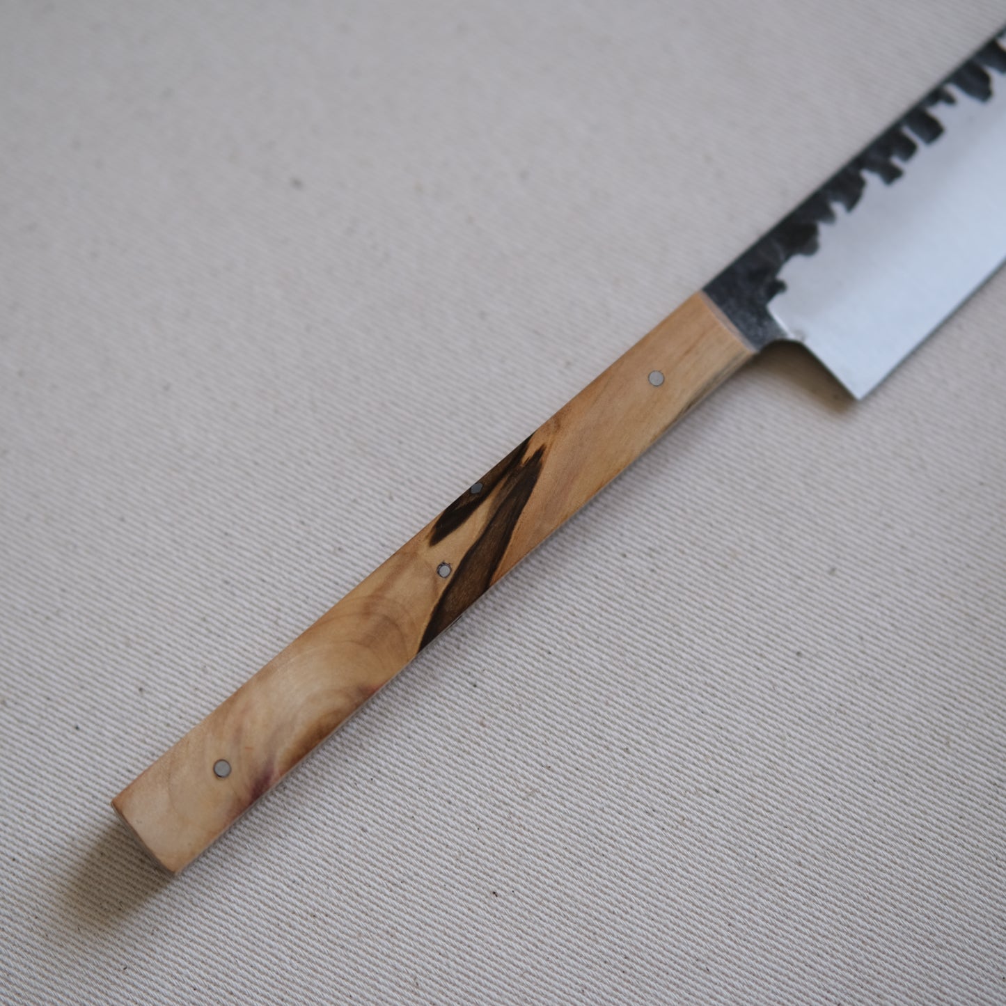 NALMADA MINI • COUTEAU D'OFFICE MARRONNIER ÉCHAUFFÉ