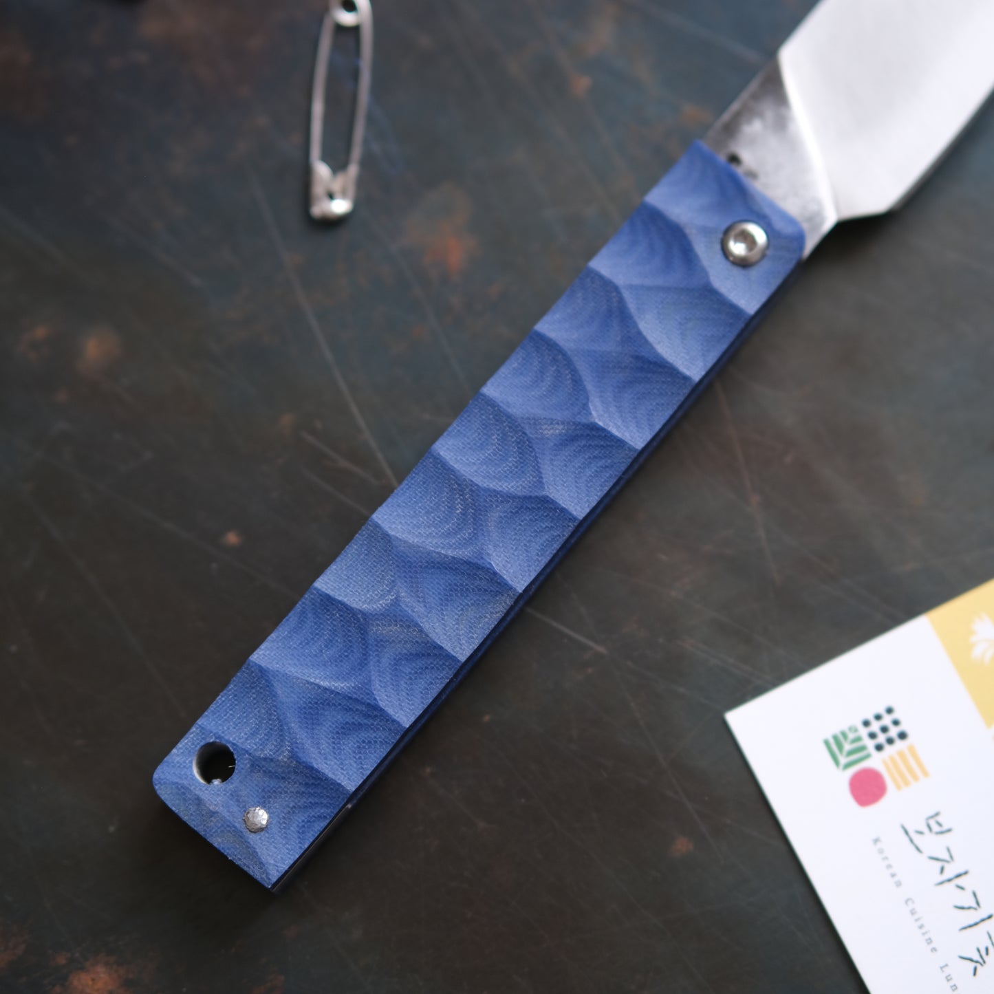 YOBO • COUTEAU PLIANT BLEU