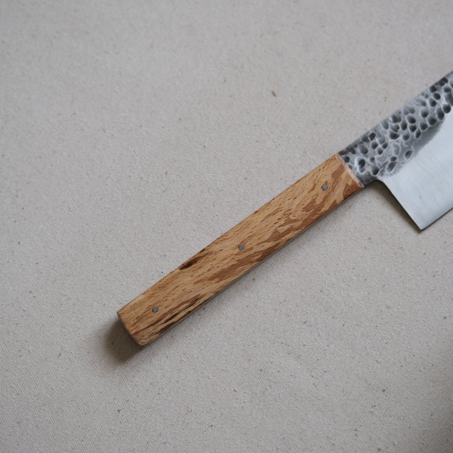 NALMADA • COUTEAU DE CUISINE HÊTRE ÉCHAUFFÉ