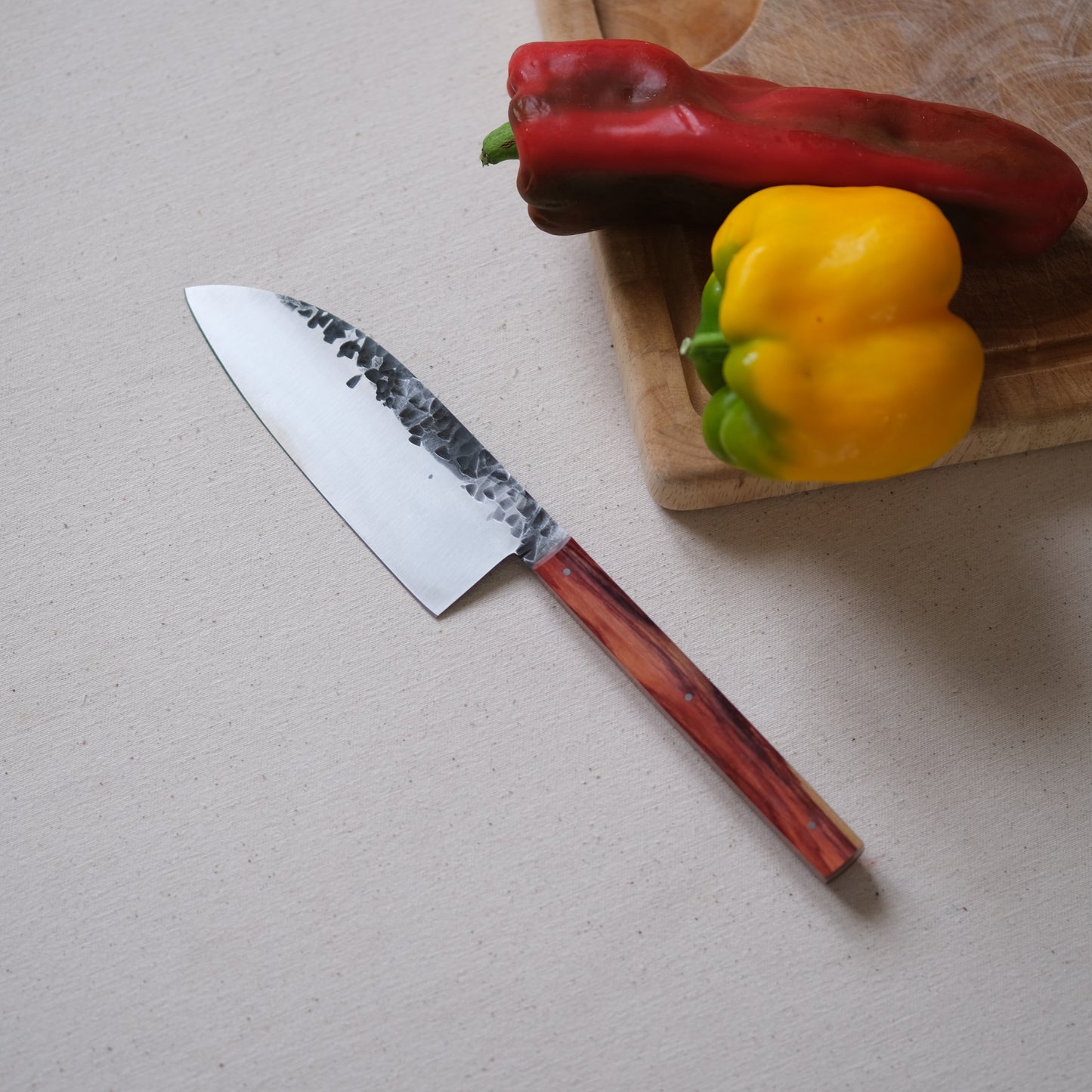 NALMADA • COUTEAU DE CUISINE BOIS DE ROSE
