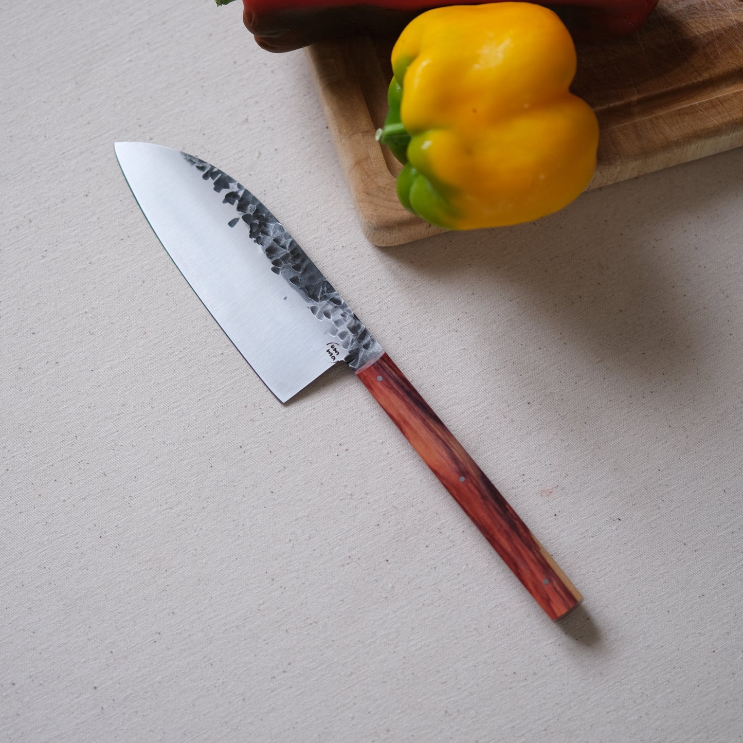 NALMADA • COUTEAU DE CUISINE BOIS DE ROSE