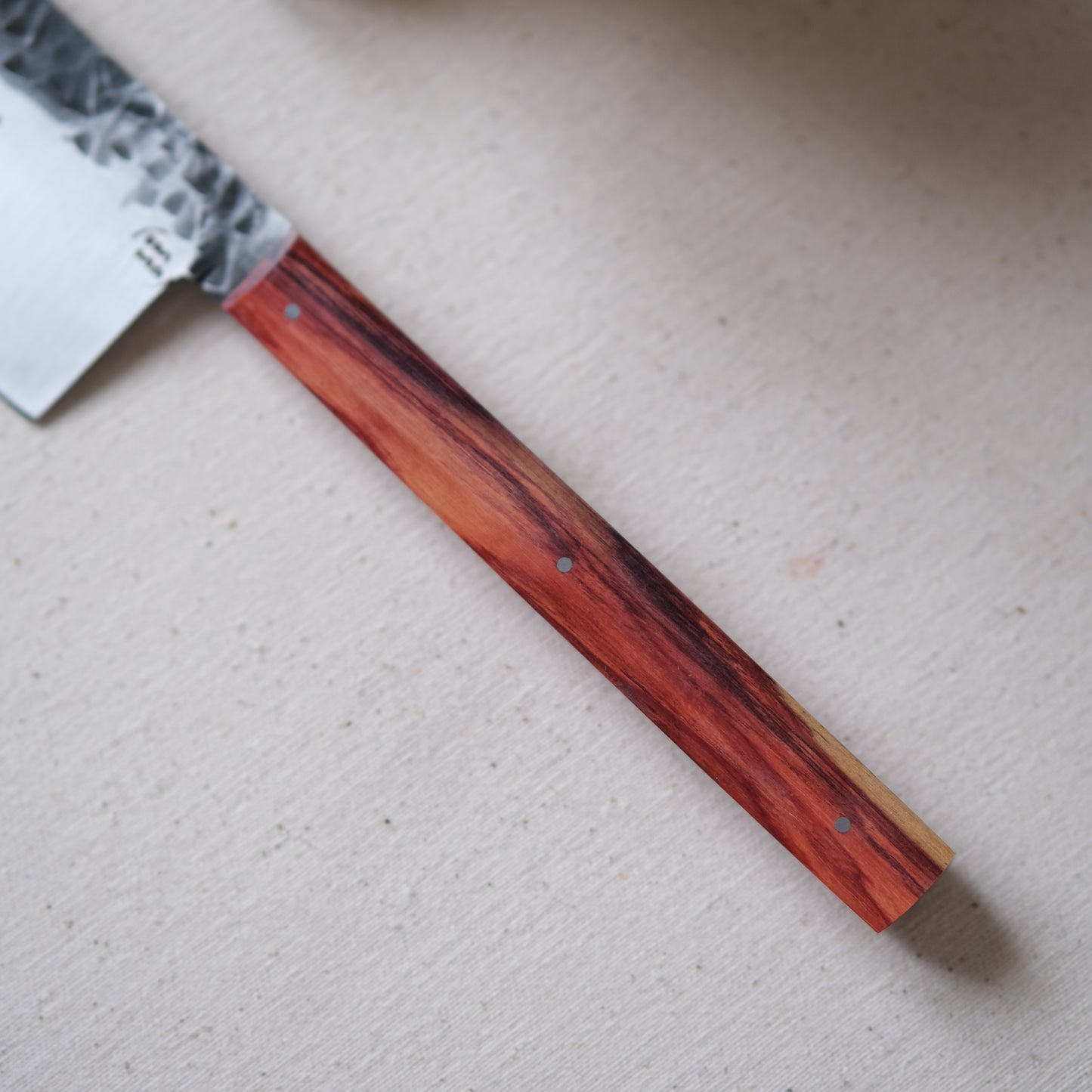 NALMADA • COUTEAU DE CUISINE BOIS DE ROSE