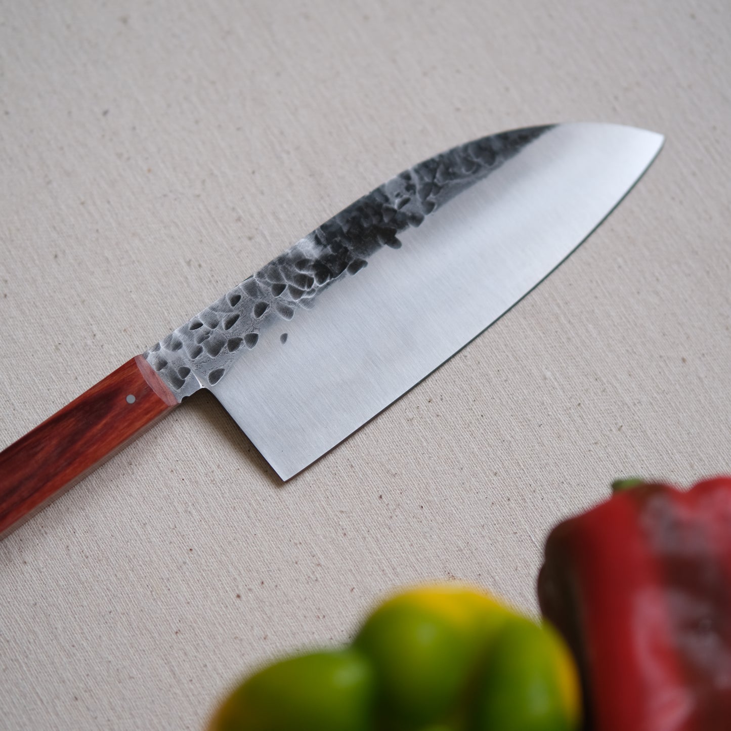 NALMADA • COUTEAU DE CUISINE BOIS DE ROSE