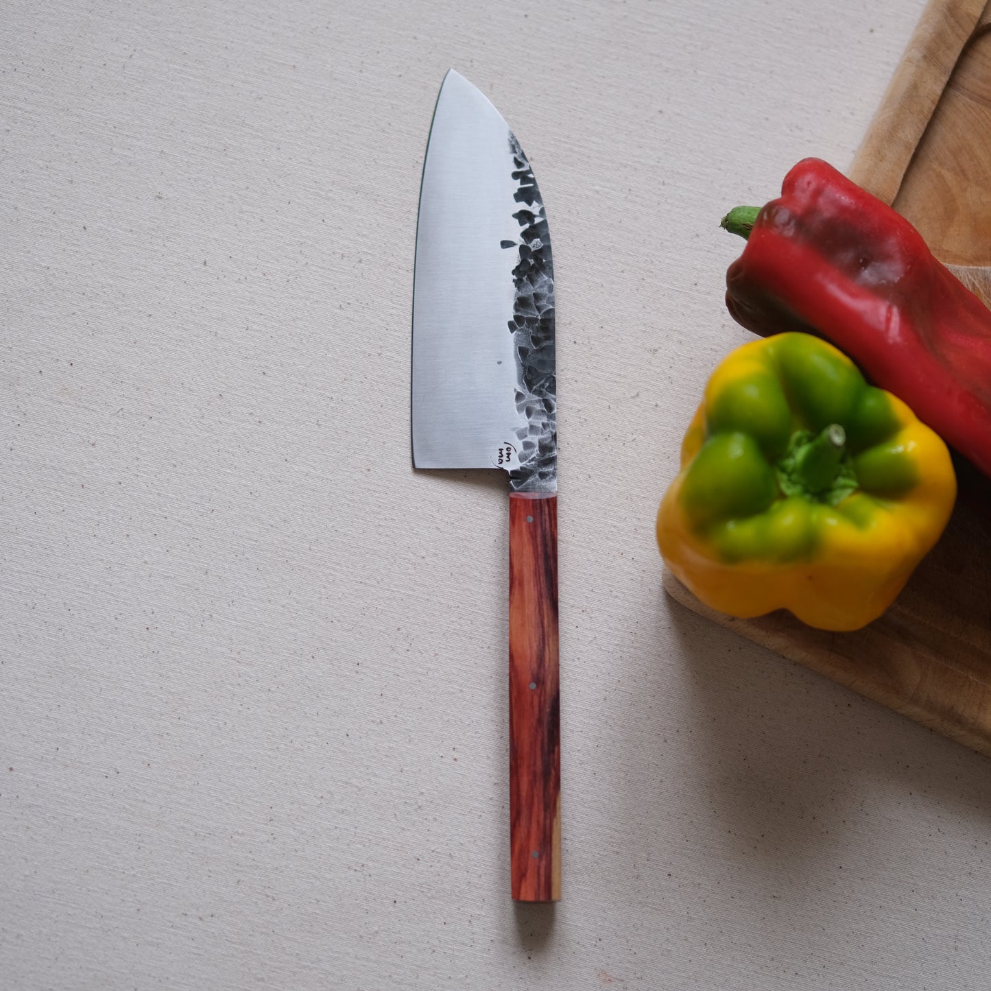 NALMADA • COUTEAU DE CUISINE BOIS DE ROSE