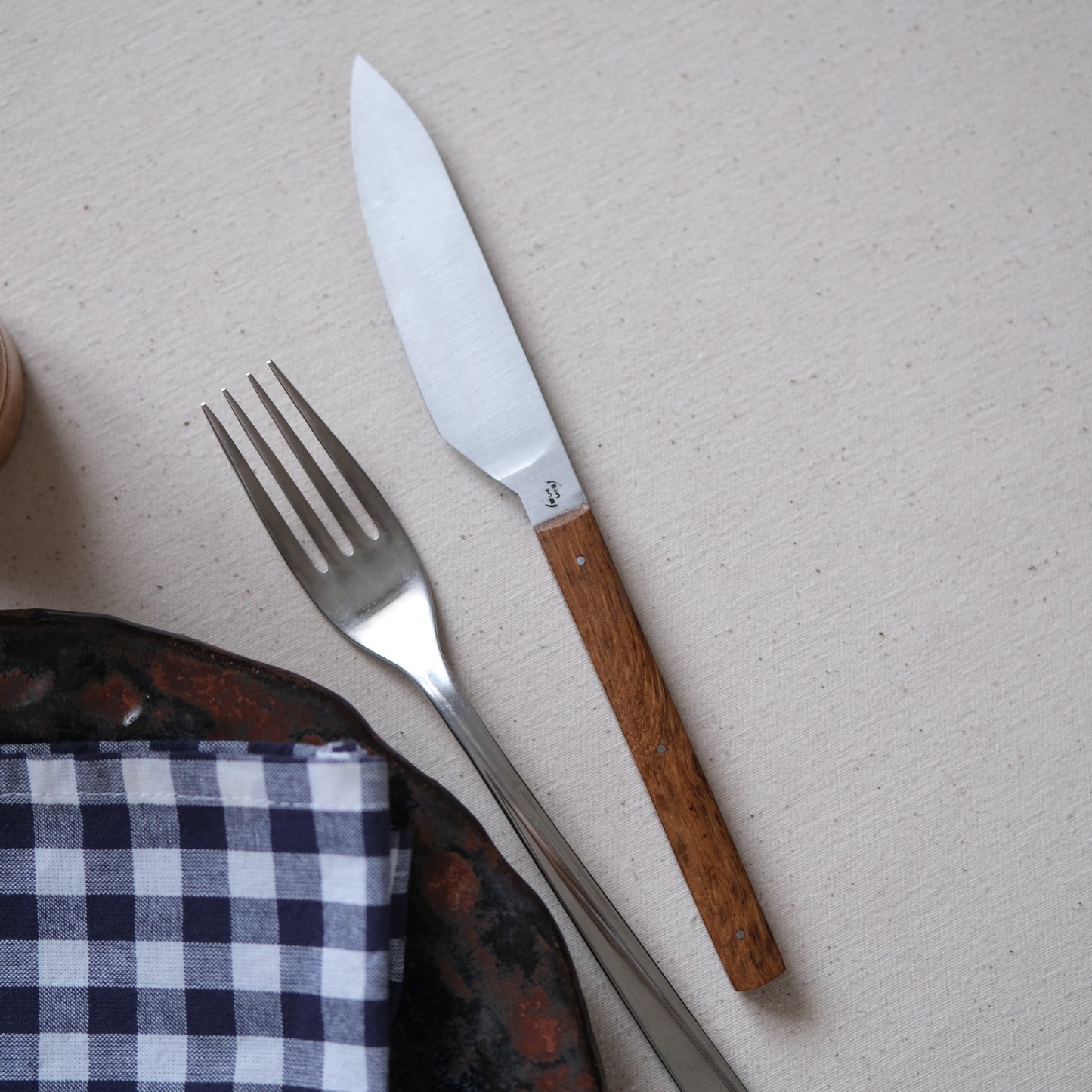 SIKSA • COFFRET DE COUTEAUX DE TABLE CHÊNE