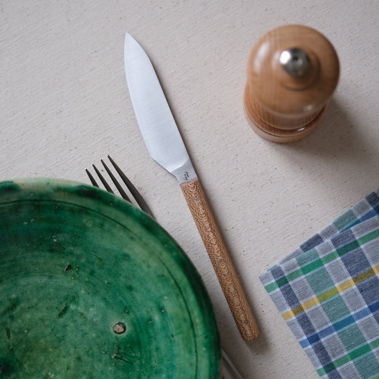 SIKSA • COFFRET DE COUTEAUX DE TABLE PLATANE