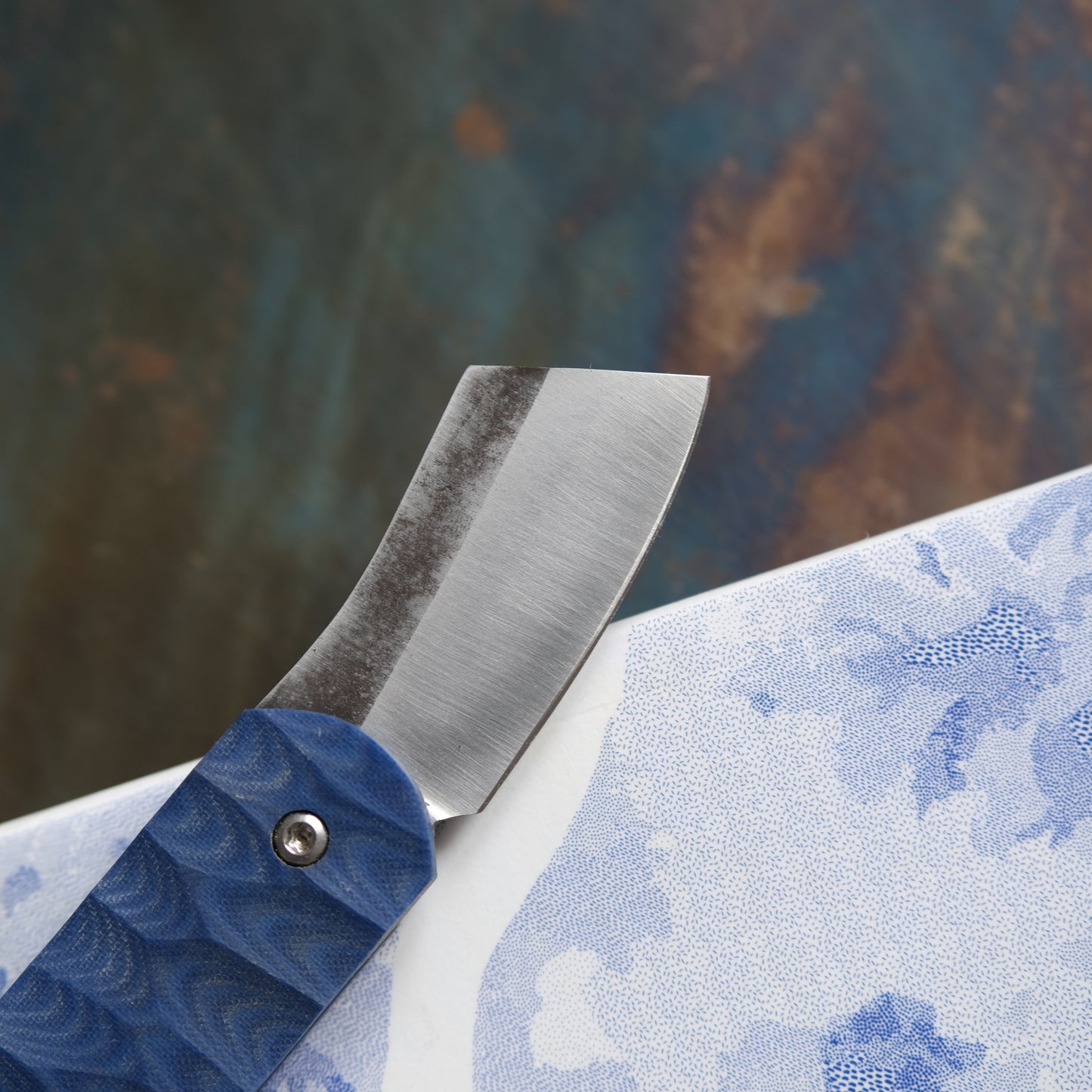 CHINGU • COUTEAU DE POCHE BLEU