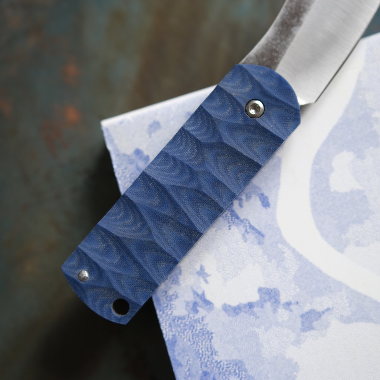CHINGU • COUTEAU DE POCHE BLEU