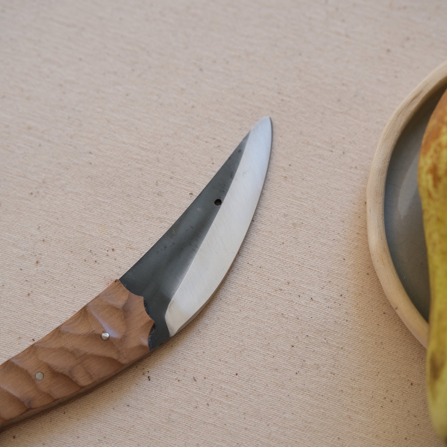 POISSON • Couteau enfant poirier & noyer