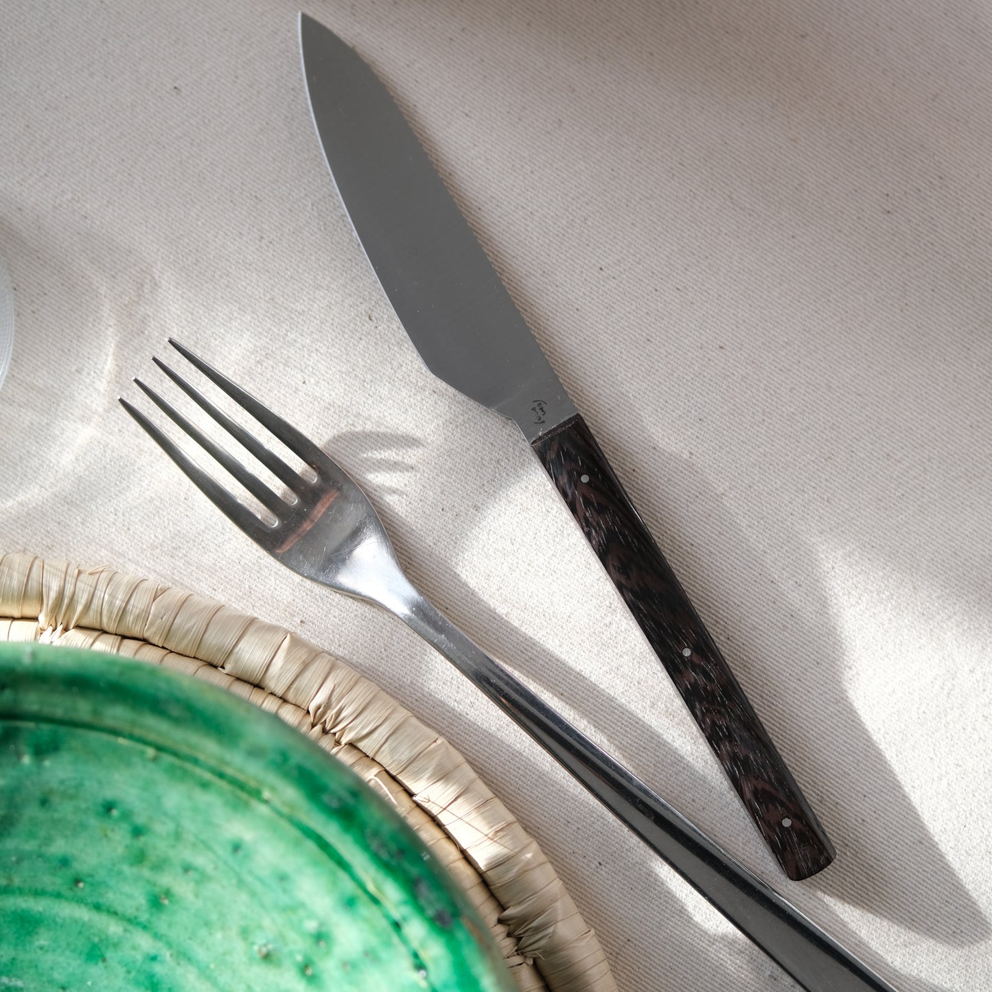 SIKSA • COUTEAU DE TABLE WENGÉ