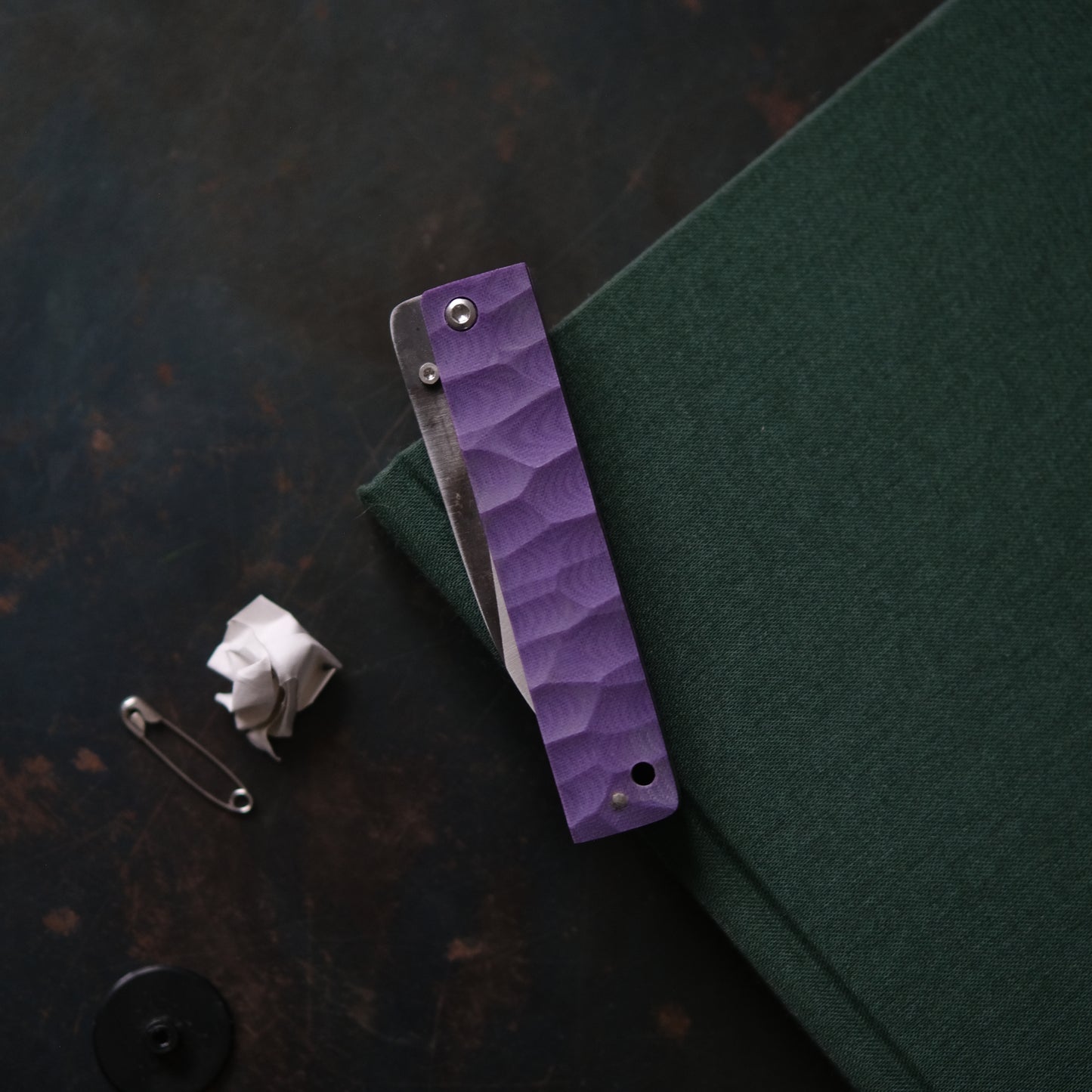 YOBO • COUTEAU PLIANT VIOLET