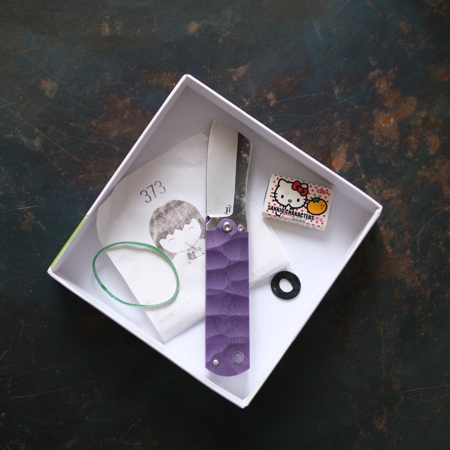 CHINGU • COUTEAU DE POCHE VIOLET
