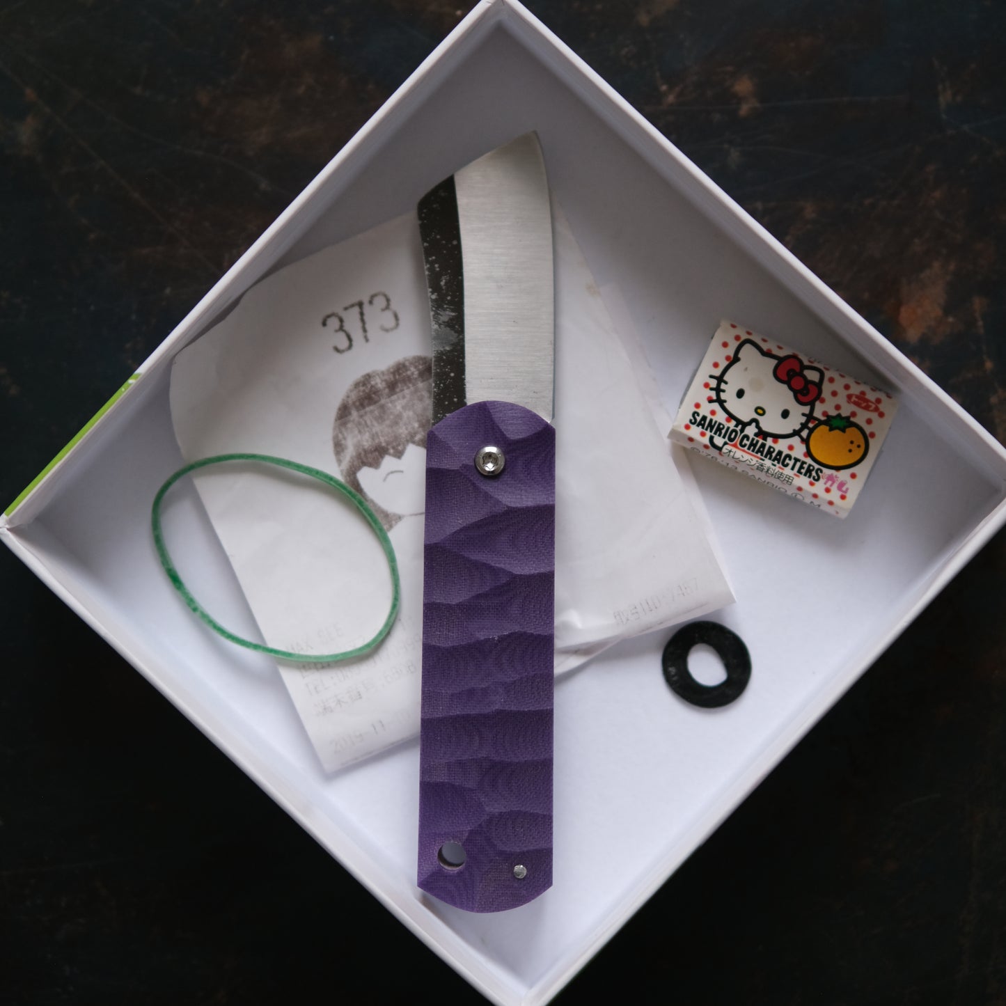 CHINGU • COUTEAU DE POCHE VIOLET