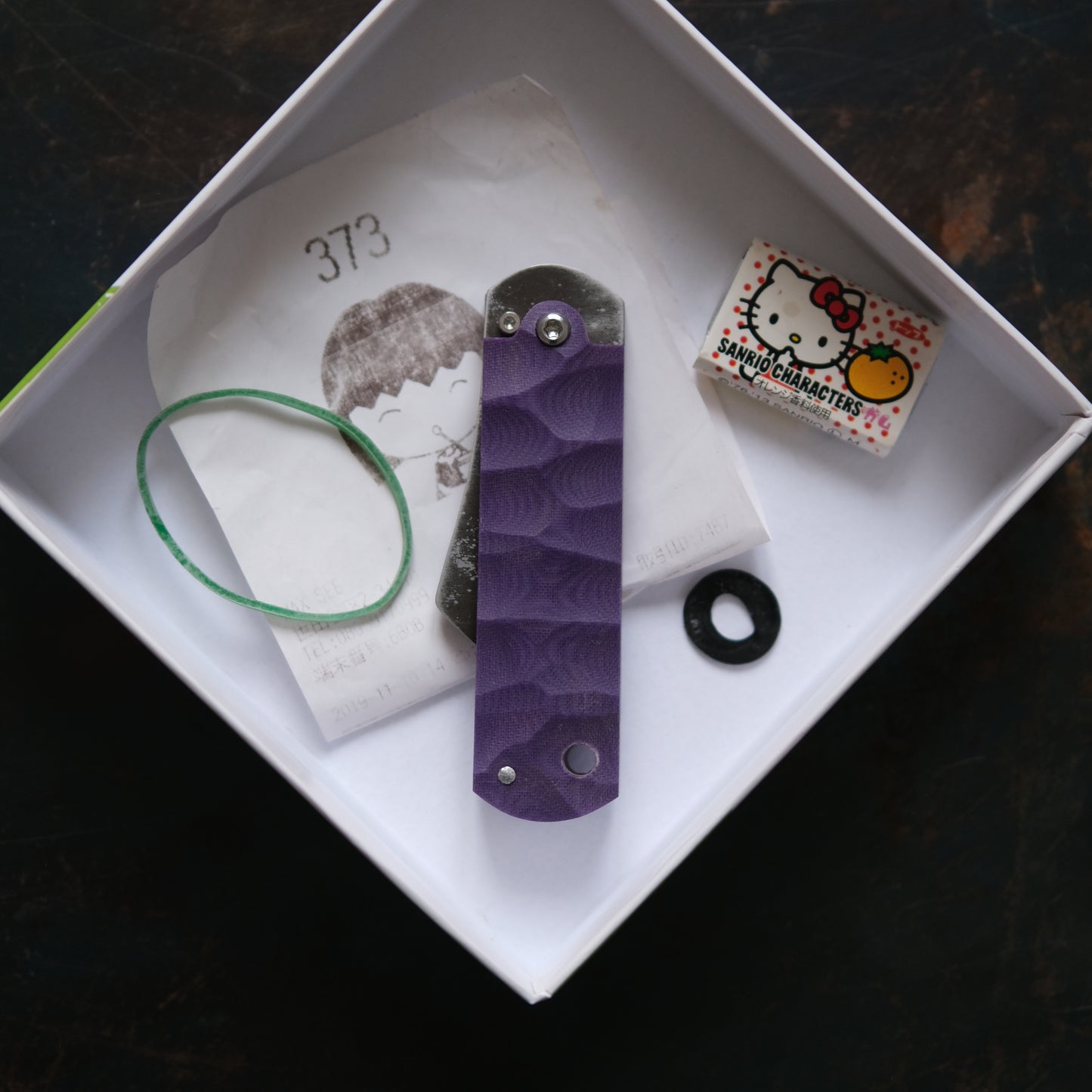 CHINGU • COUTEAU DE POCHE VIOLET
