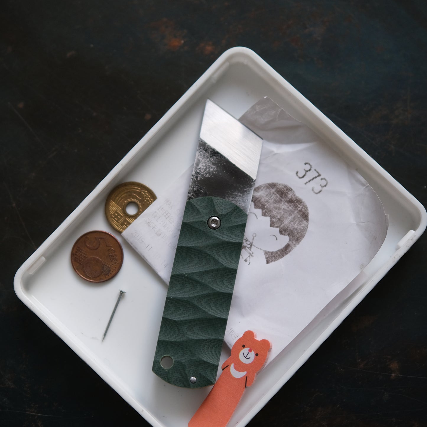 SUNBAE • CUTTER PLIANT VERT SAPIN