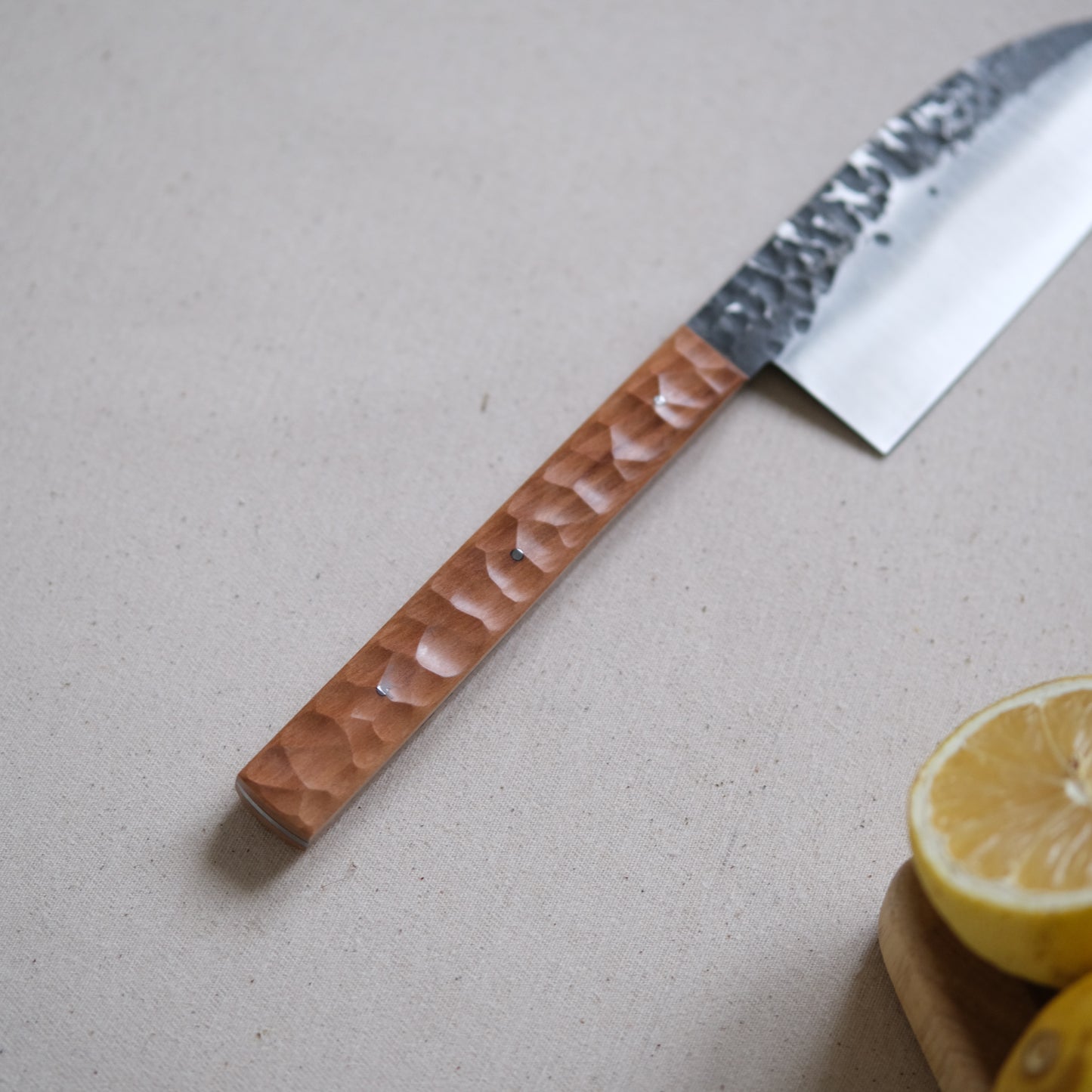 NALMADA • COUTEAU DE CUISINE POIRIER TEXTURÉ
