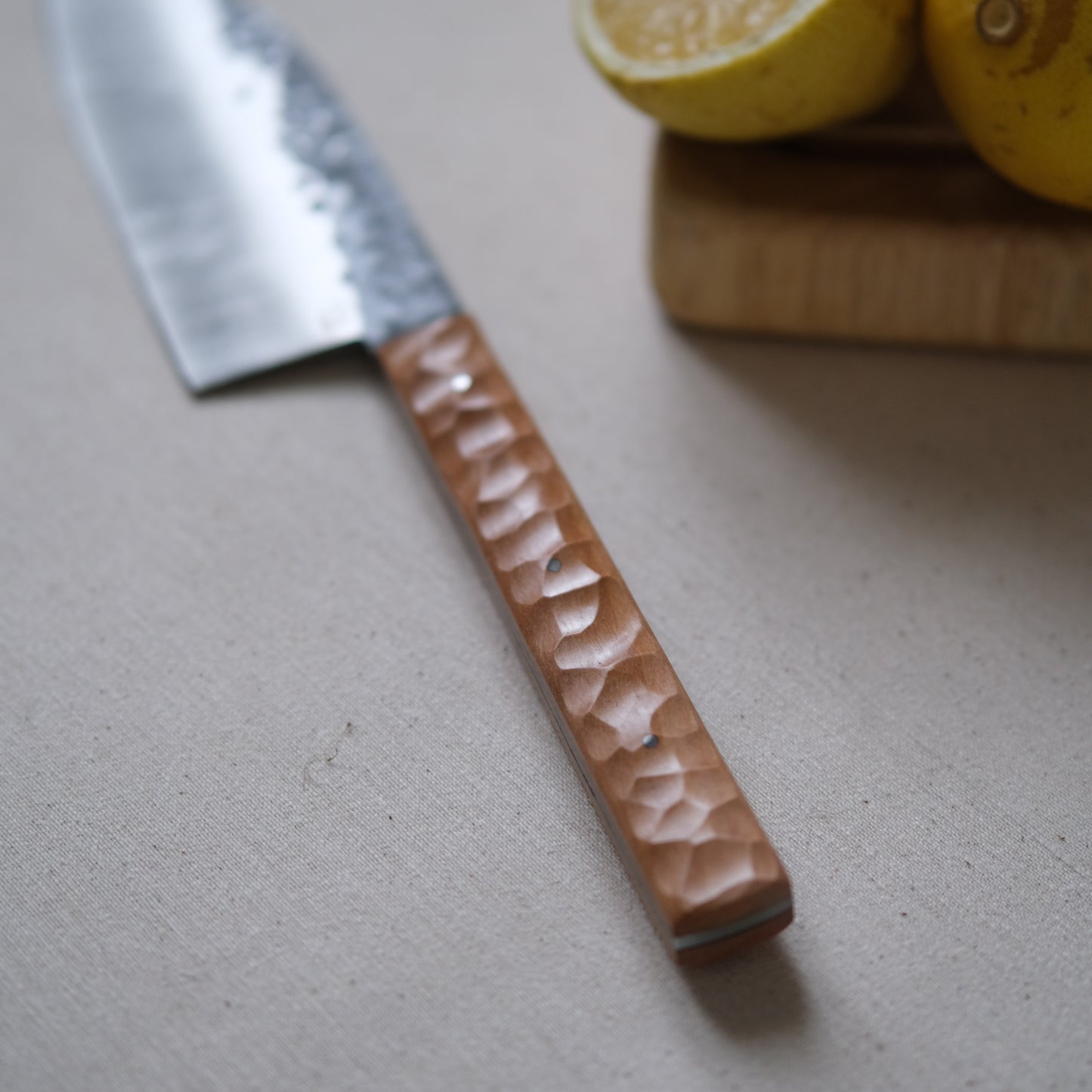 NALMADA • COUTEAU DE CUISINE POIRIER TEXTURÉ