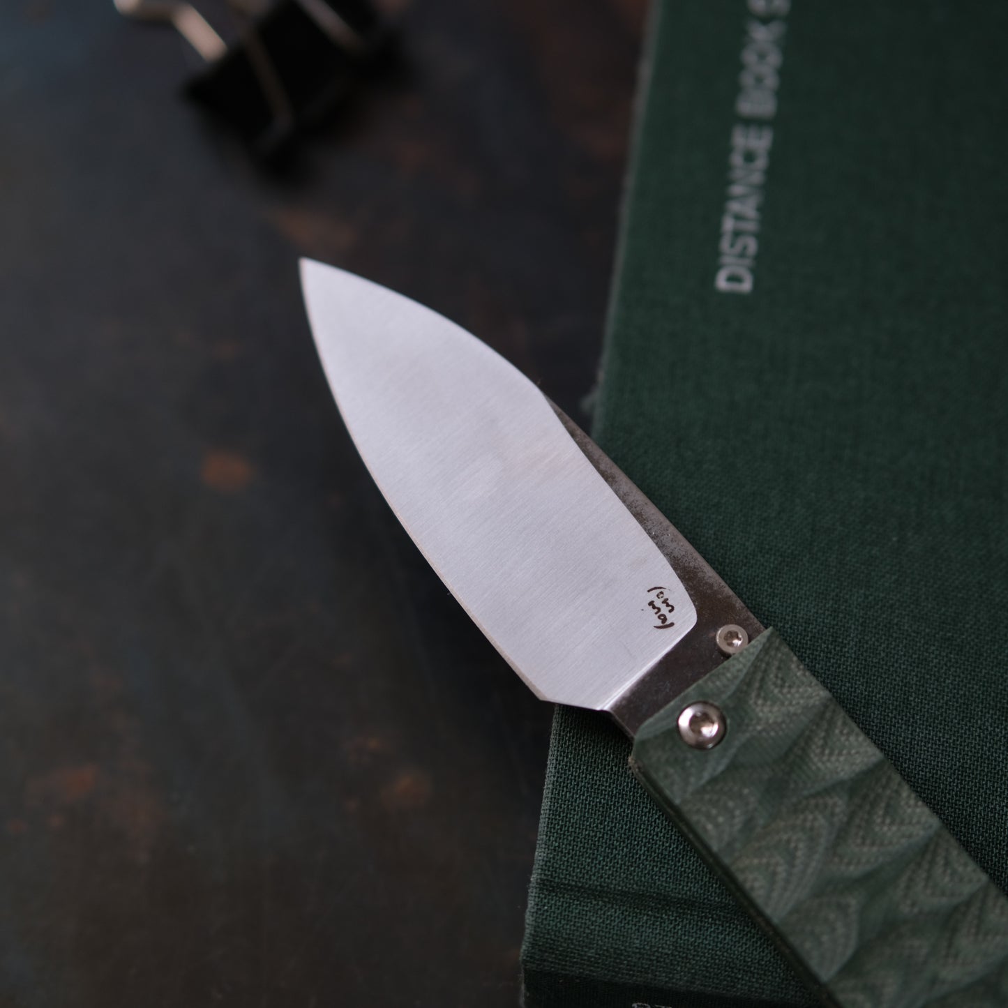 YOBO • COUTEAU PLIANT VERT SAPIN