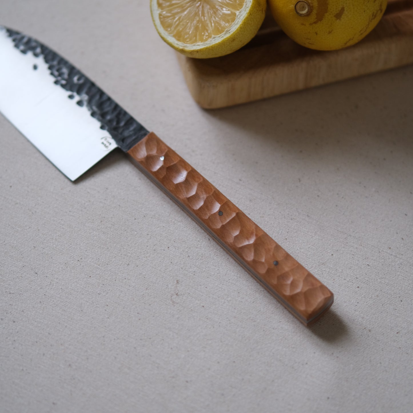 NALMADA • COUTEAU DE CUISINE POIRIER TEXTURÉ