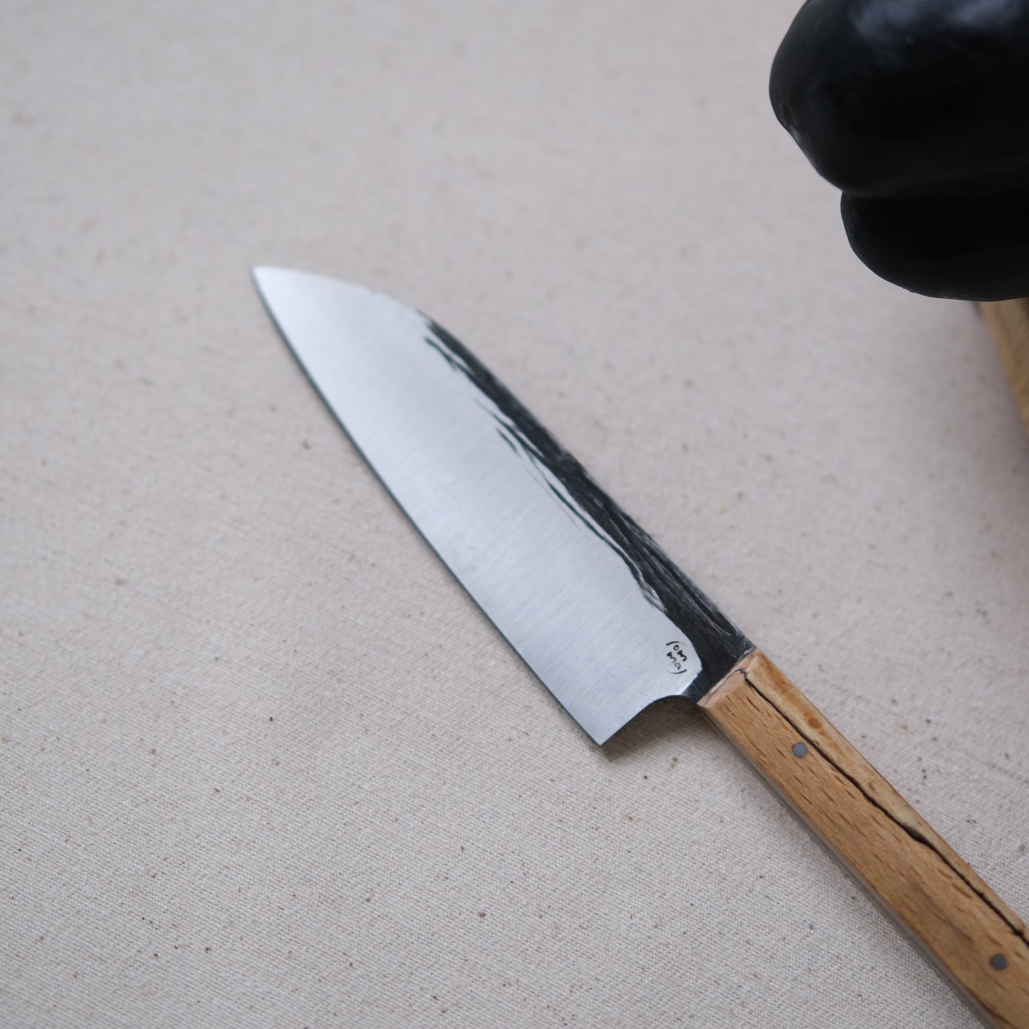 NALMADA MINI • COUTEAU D'OFFICE HÊTRE ÉCHAUFFÉ