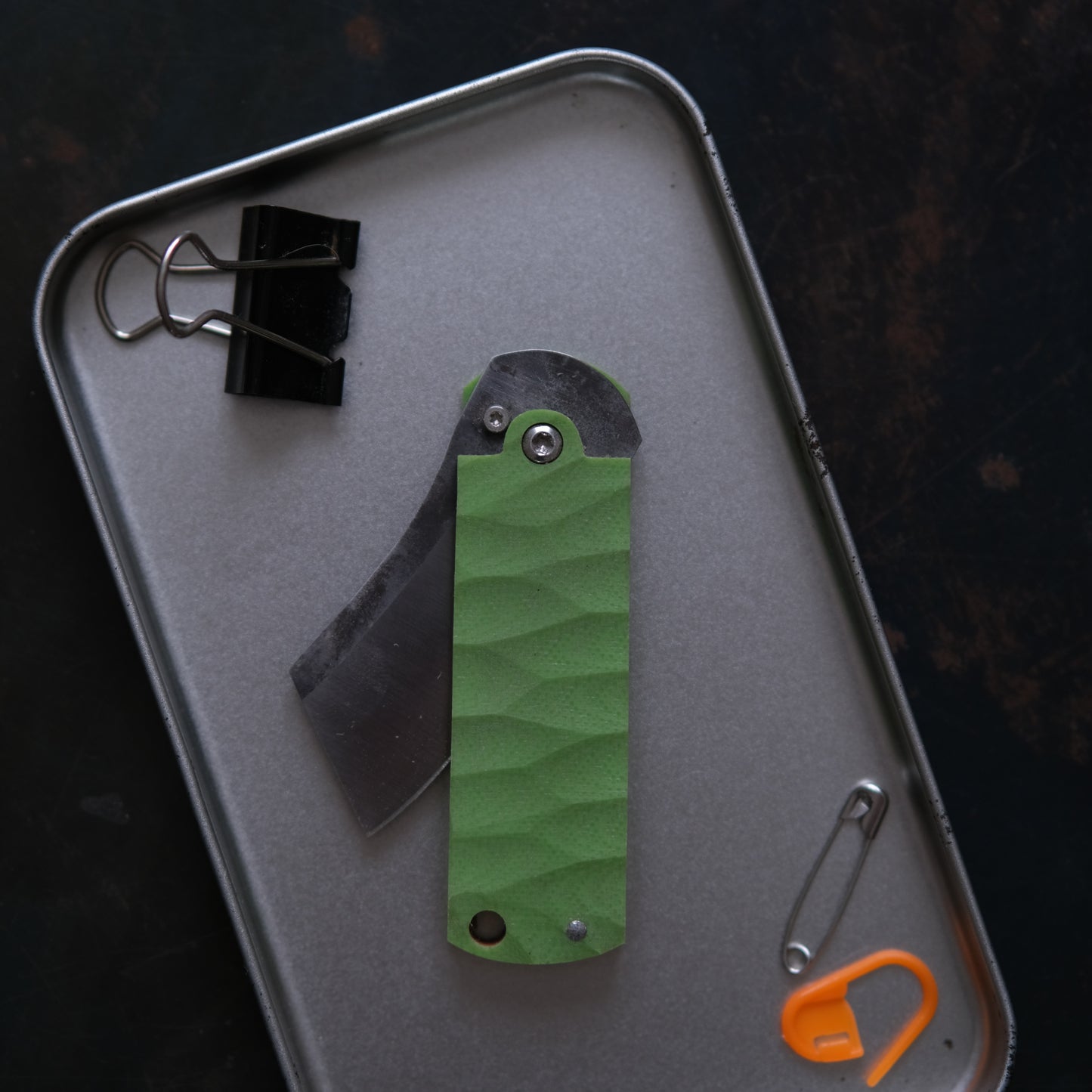 CHINGU • COUTEAU DE POCHE VERT