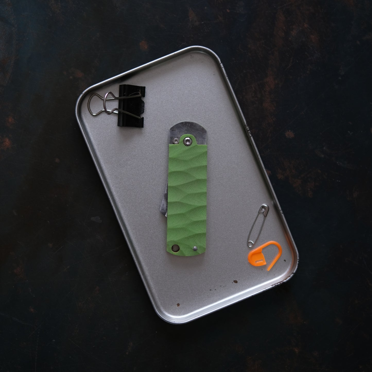CHINGU • COUTEAU DE POCHE VERT