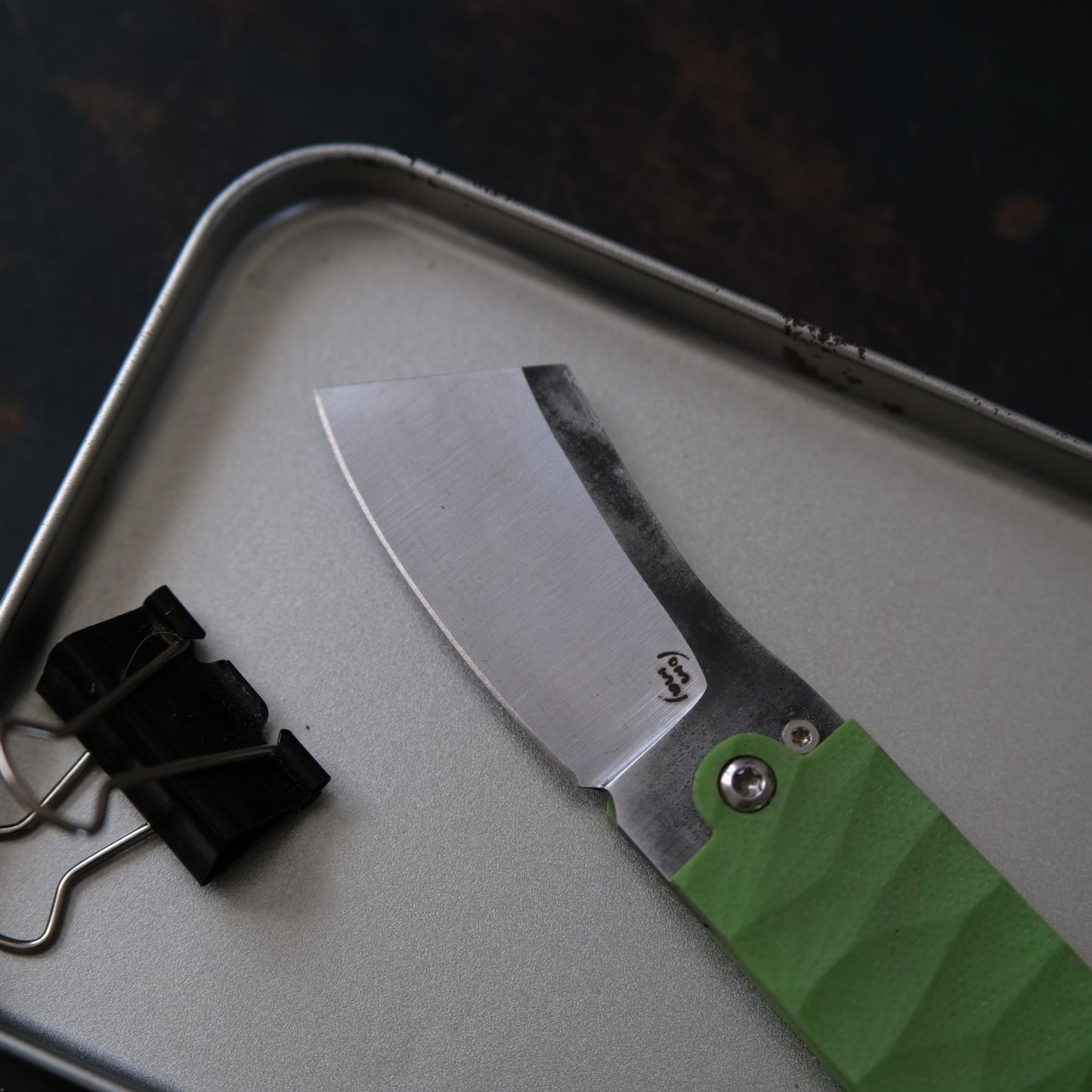 CHINGU • COUTEAU DE POCHE VERT