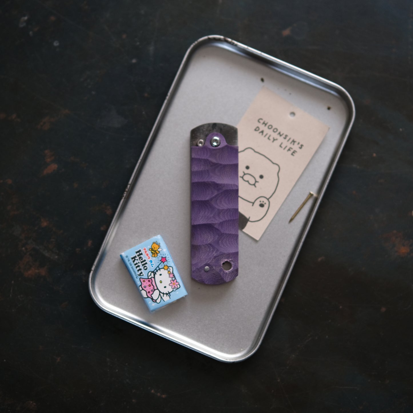 SUNBAE • CUTTER PLIANT VIOLET [PRÉ-COMMANDE]