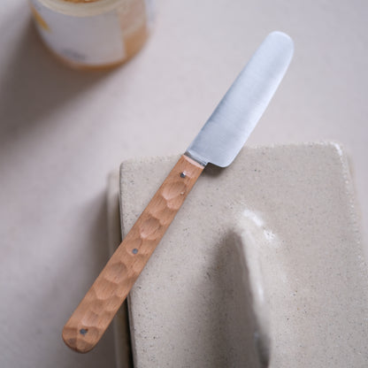 BOTO • COUTEAU À BEURRE HÊTRE TEXTURÉ