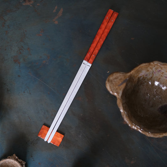 ONNI • BAGUETTES PADOUK TEXTURÉ