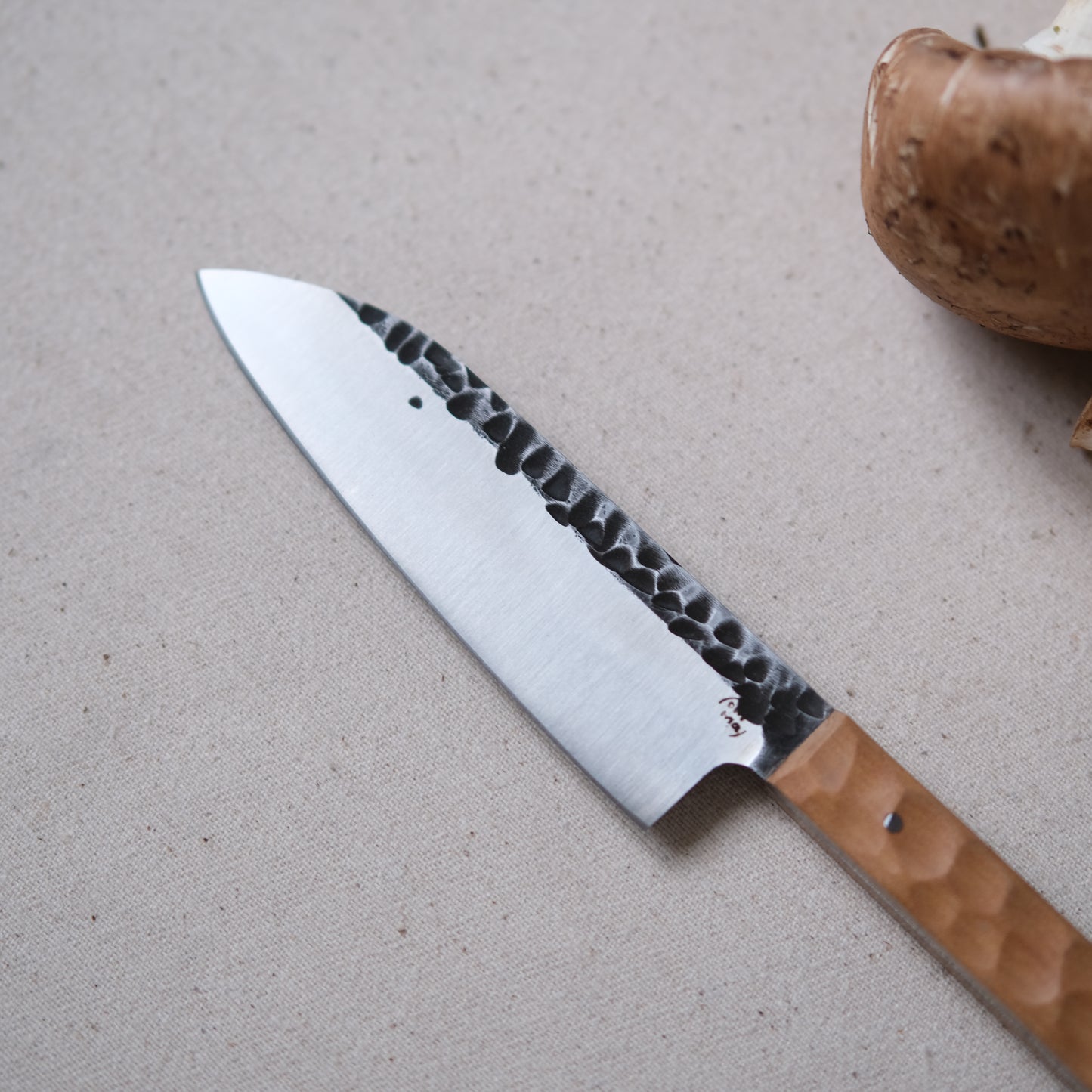 NALMADA MINI • COUTEAU D'OFFICE POIRIER TEXTURÉ