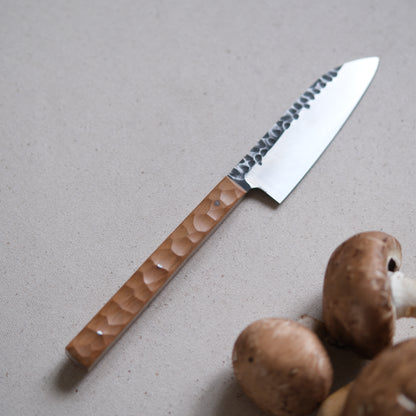 NALMADA MINI • COUTEAU D'OFFICE POIRIER TEXTURÉ