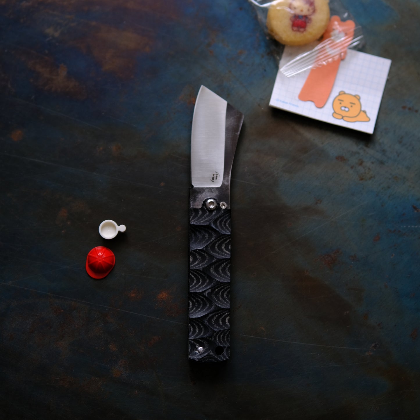 CHINGU • COUTEAU DE POCHE NOIR