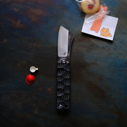 CHINGU • COUTEAU DE POCHE NOIR