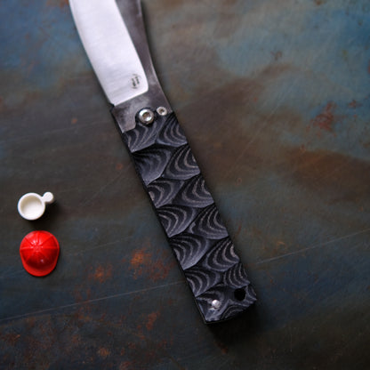 CHINGU • COUTEAU DE POCHE NOIR