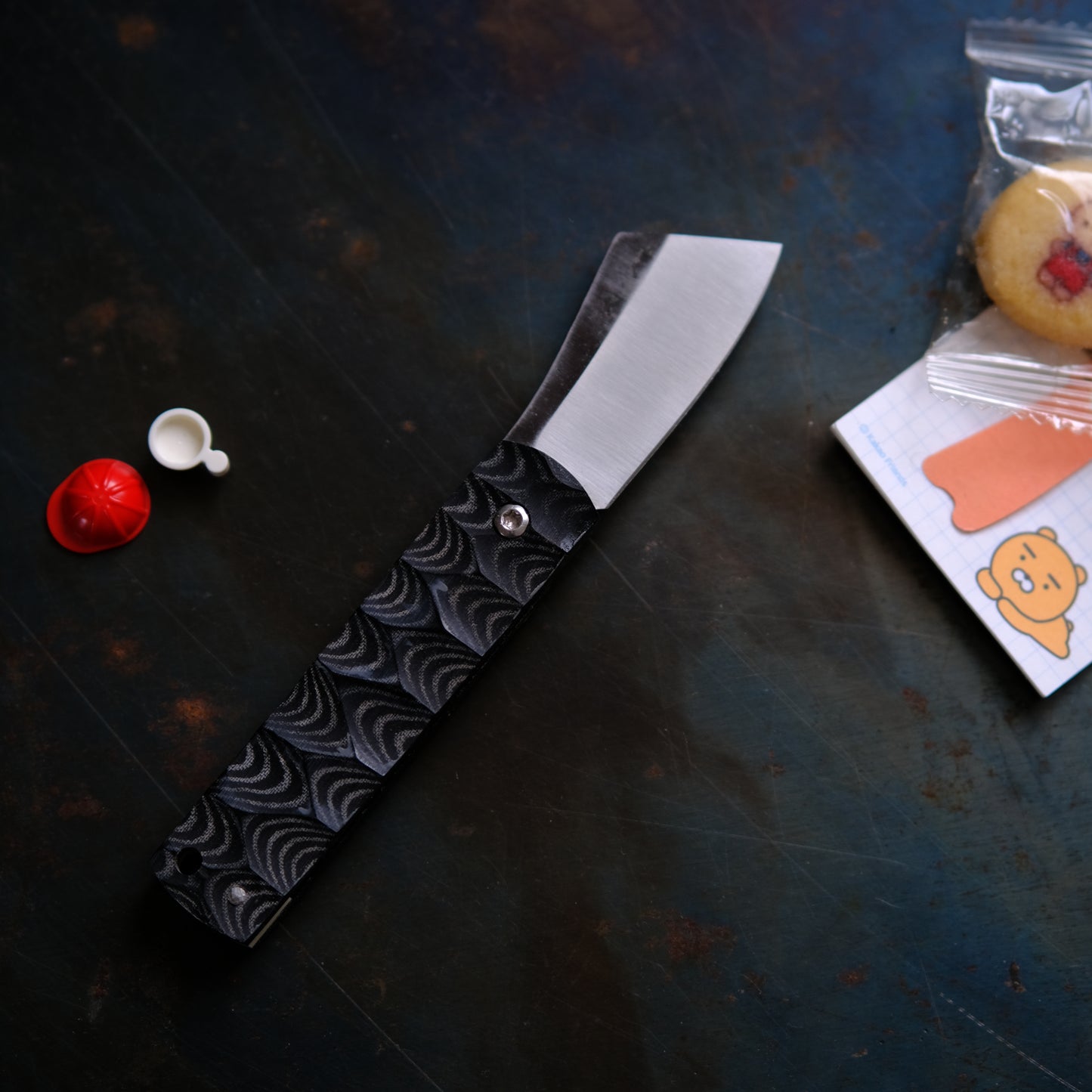 CHINGU • COUTEAU DE POCHE NOIR