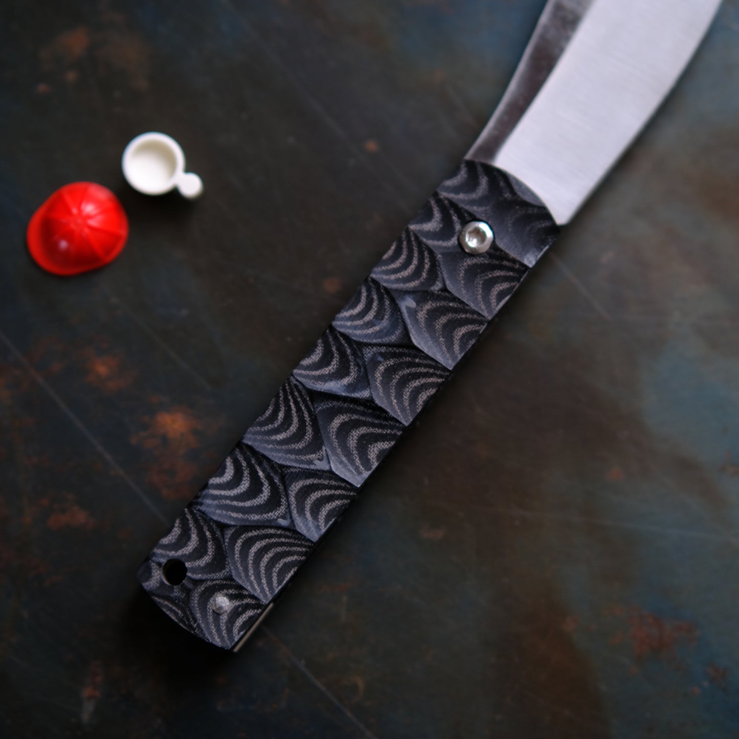 CHINGU • COUTEAU DE POCHE NOIR