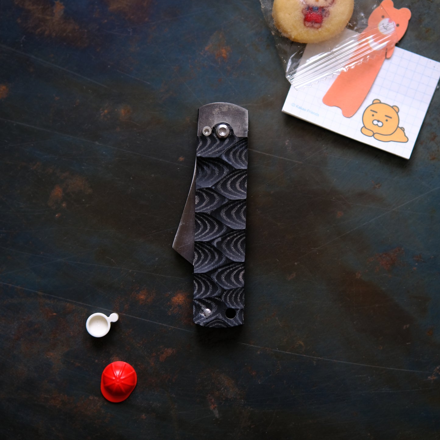 CHINGU • COUTEAU DE POCHE NOIR