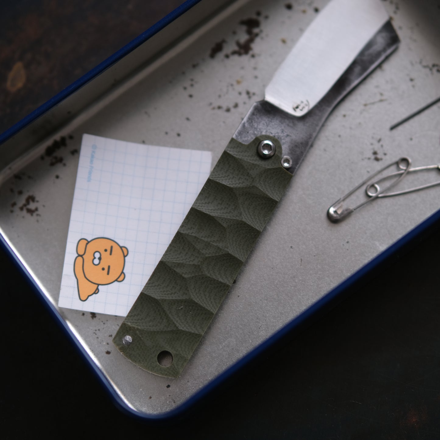 CHINGU • COUTEAU DE POCHE KAKI