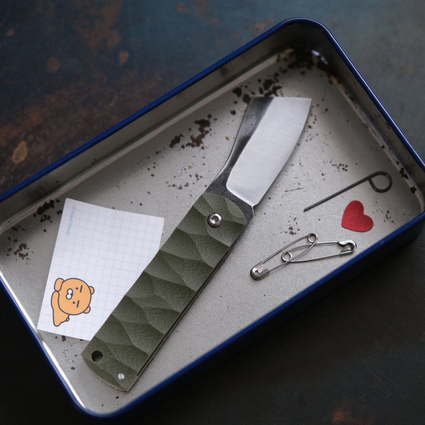 CHINGU • COUTEAU DE POCHE KAKI