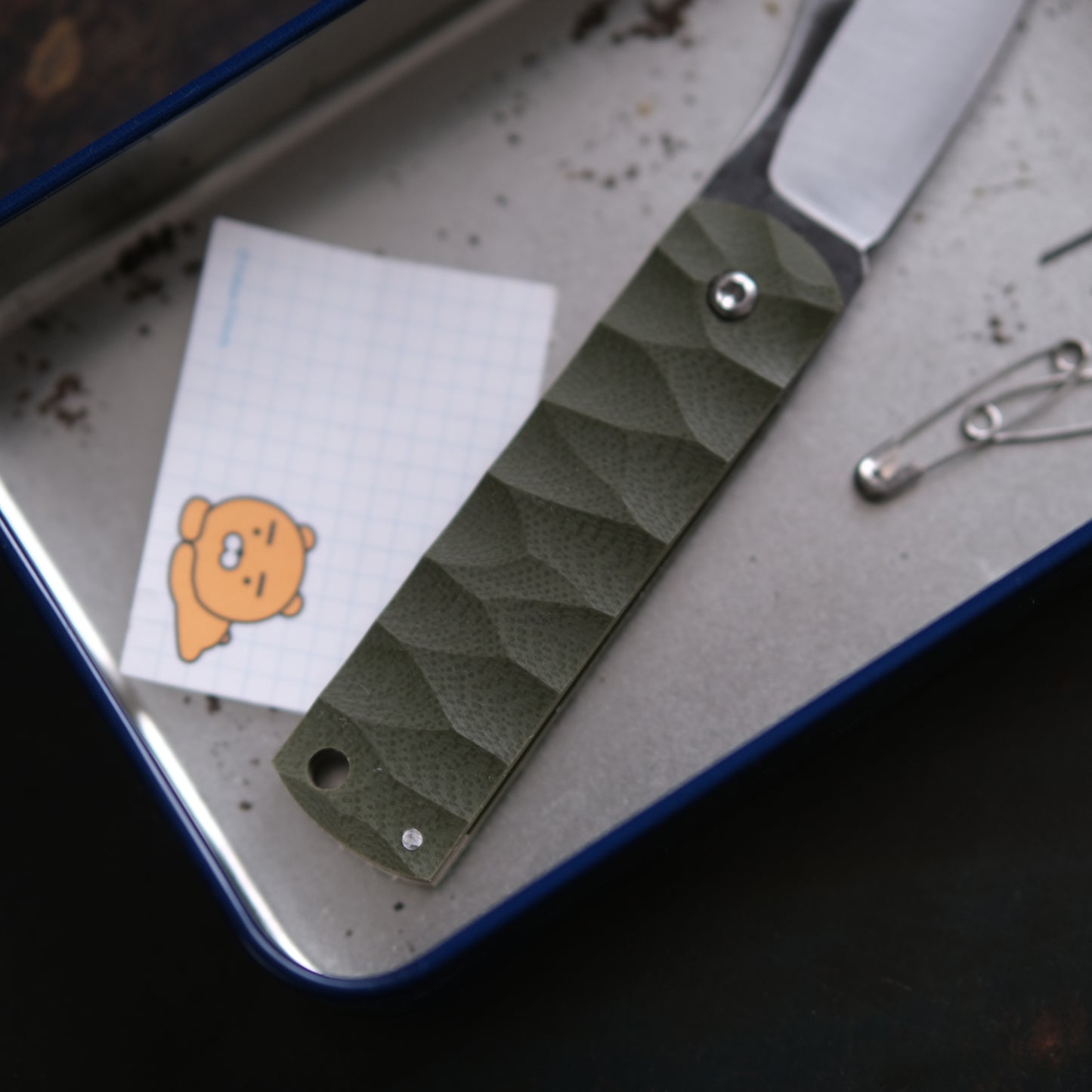 CHINGU • COUTEAU DE POCHE KAKI