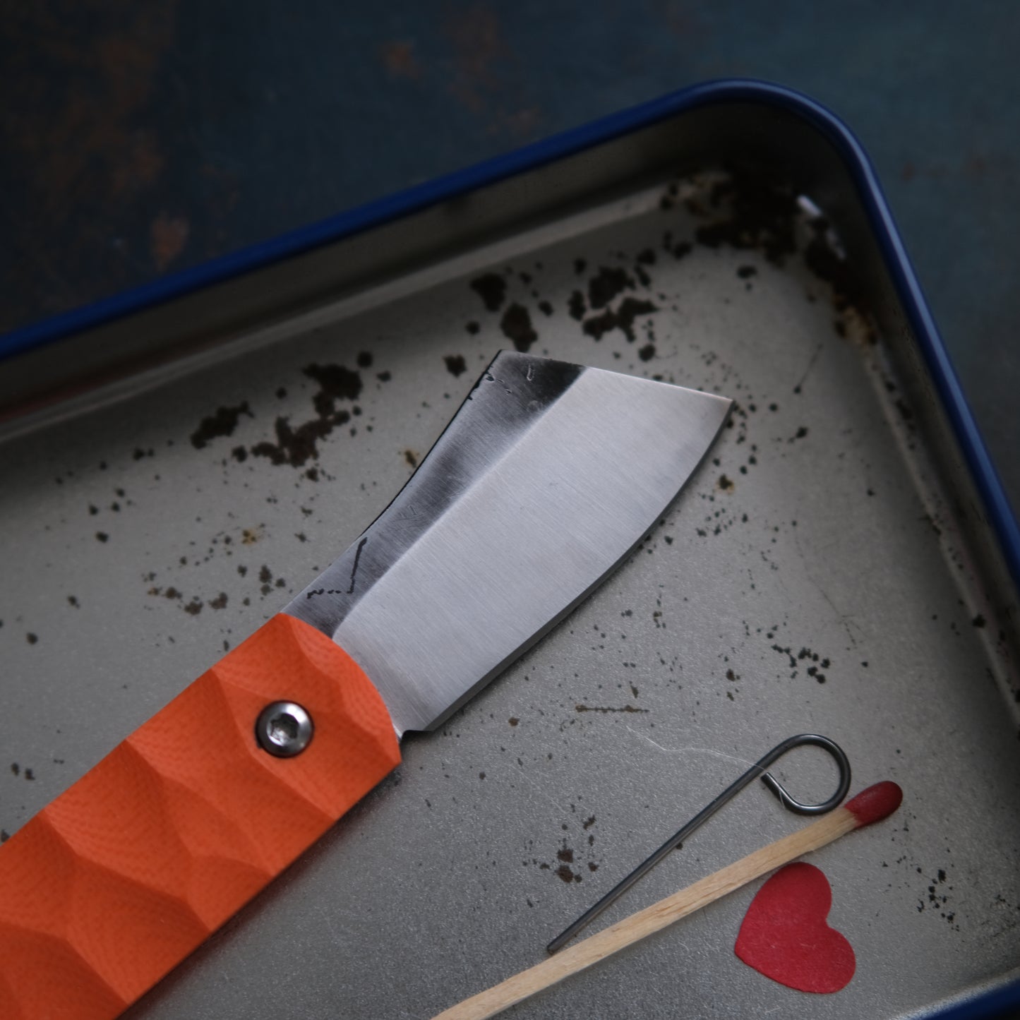 CHINGU • COUTEAU DE POCHE ORANGE