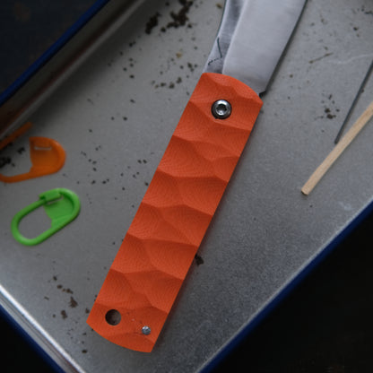 CHINGU • COUTEAU DE POCHE ORANGE